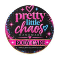 Pretty Little Chaos Round Vinyl Sticker — Handmade Body Care Label Sticker