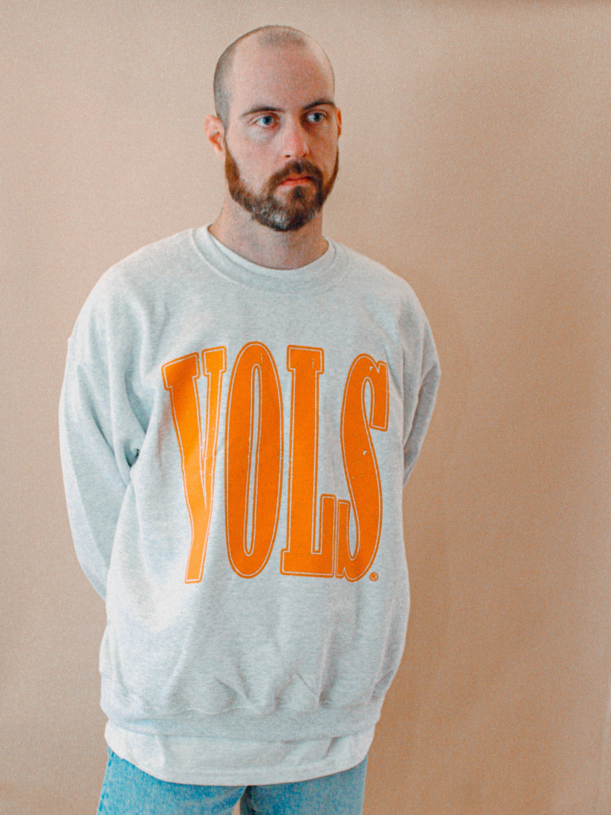 Underground Original Design: Tennessee VOLS Block Boxy Cotton Sweatshirt