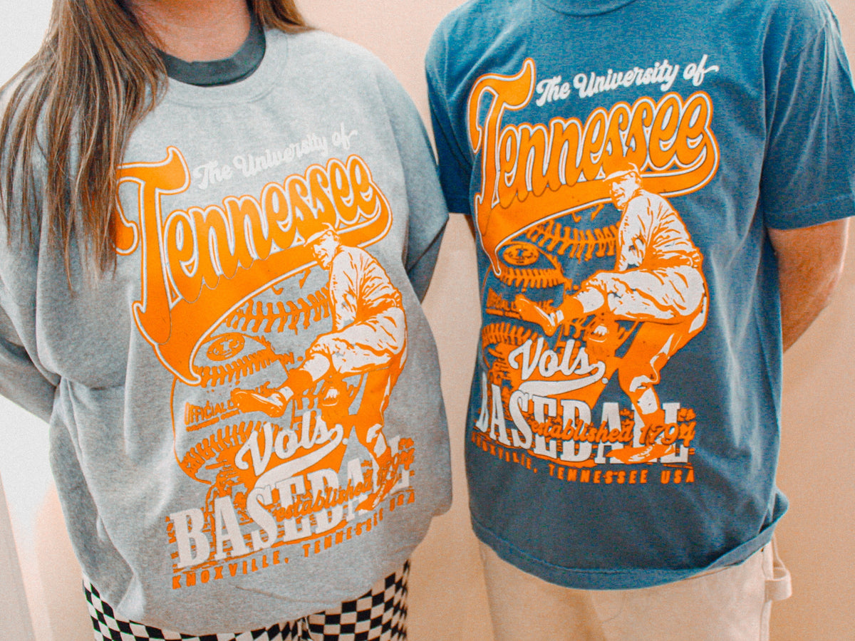 Underground Original Design: Tennessee Volunteers Baseball Boxy Cotton Sweatshirt
