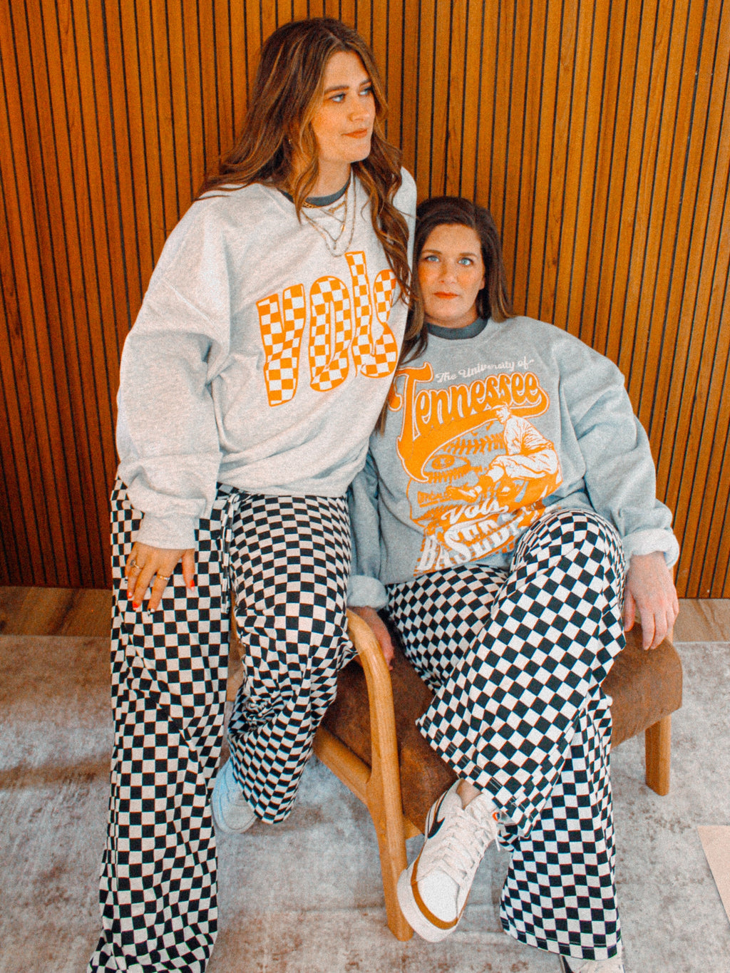 Underground Original Design: Tennessee Volunteers Baseball Boxy Cotton Sweatshirt