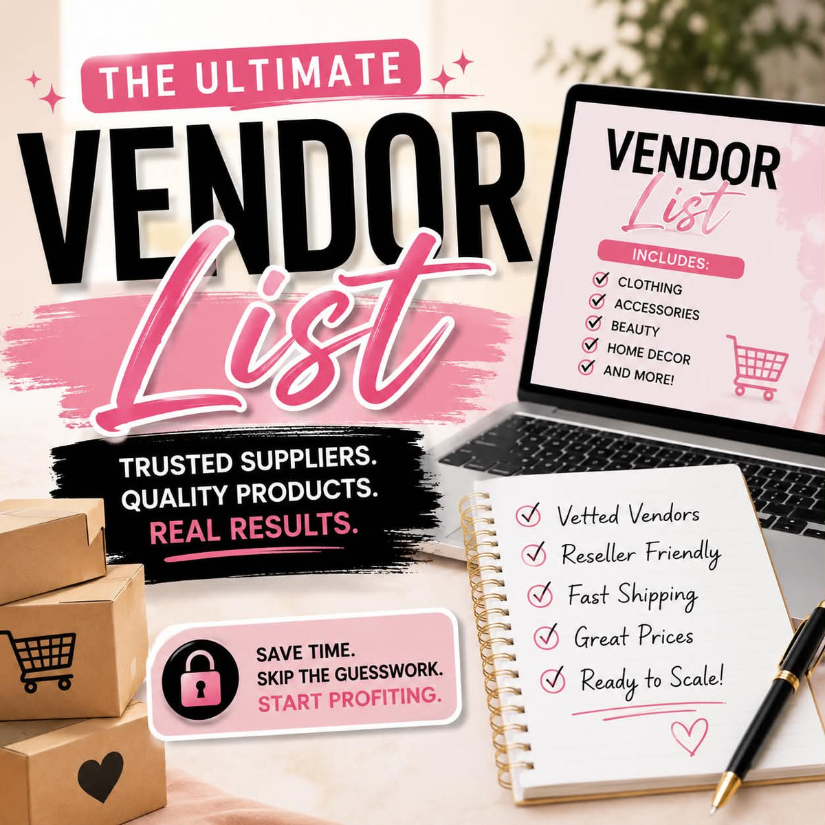 The ultimate vendor list