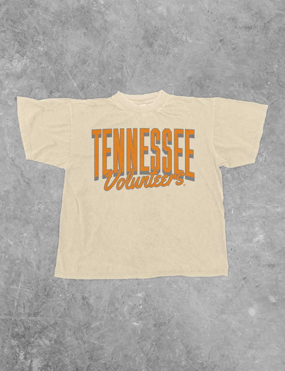 Underground Original Design: Tennessee Volunteers Script, Game Day TShirt