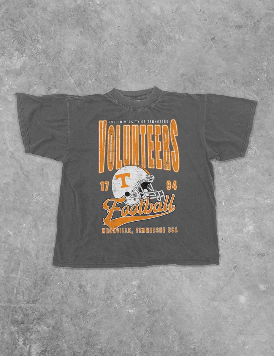 Underground Original Design: Tennessee Volunteers Football Boxy Cotton TShirt