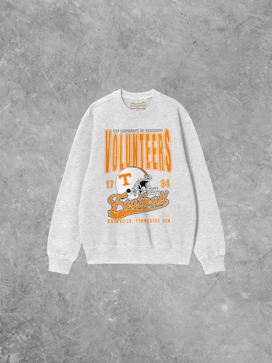 Underground Original Design: Tennessee Volunteers Football Boxy Cotton Sweatshirt