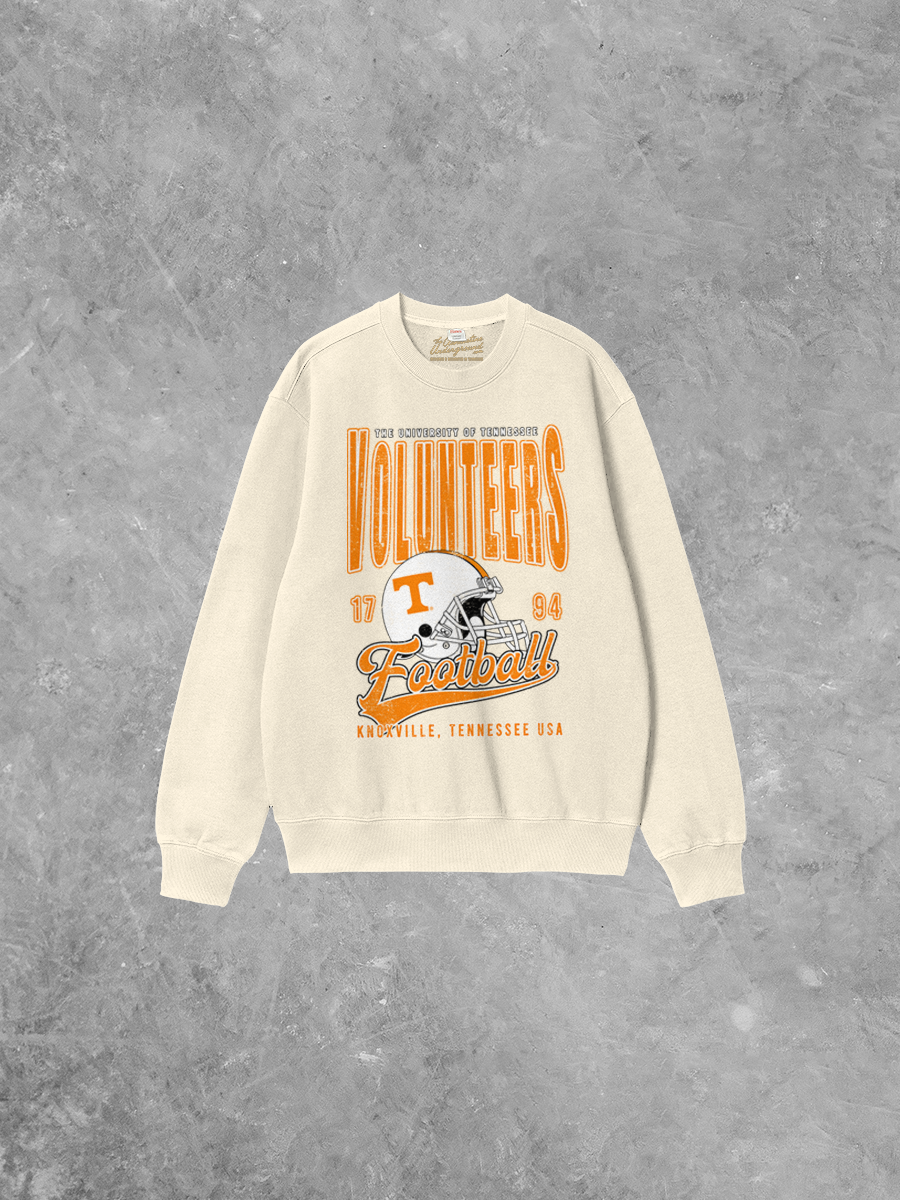 Underground Original Design: Tennessee Volunteers Football Boxy Cotton Sweatshirt